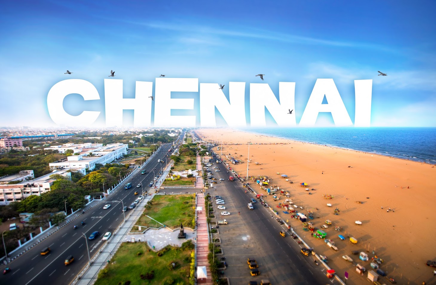 Chennai - Marina Beach - Kapaleeshwarar Temple - Fort St. George - Santhome Basilica
